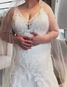 Maggie Sottero 'Giana Lynette' wedding dress size-22 NEW