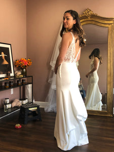 Sarah Seven 'Easton' wedding dress size-02 NEW