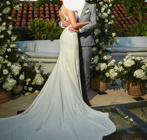 Stella York '6916' wedding dress size-04 PREOWNED