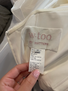Watters '18200' wedding dress size-10 NEW