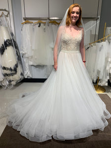 Da vinci 'Style 50440' wedding dress size-06 NEW