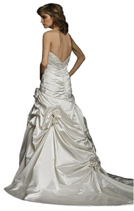 Allure Bridals '8683' wedding dress size-08 PREOWNED