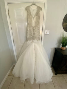 Allure Couture  'C343' wedding dress size-06 PREOWNED