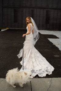 Ashley and Justin '10422' wedding dress size-00 PREOWNED