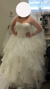David's Bridal 'David’s bridal' wedding dress size-10 NEW