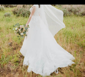 Allure Bridals 'M621' wedding dress size-08 NEW