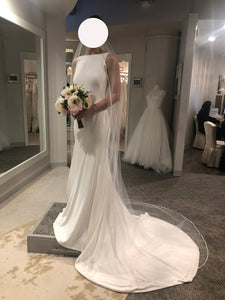 Theia 'Devon' wedding dress size-04 PREOWNED