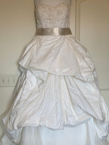 Watters 'Belmont' wedding dress size-08 PREOWNED