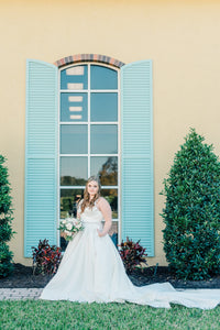 Rivini 'Kelsey' wedding dress size-16 PREOWNED