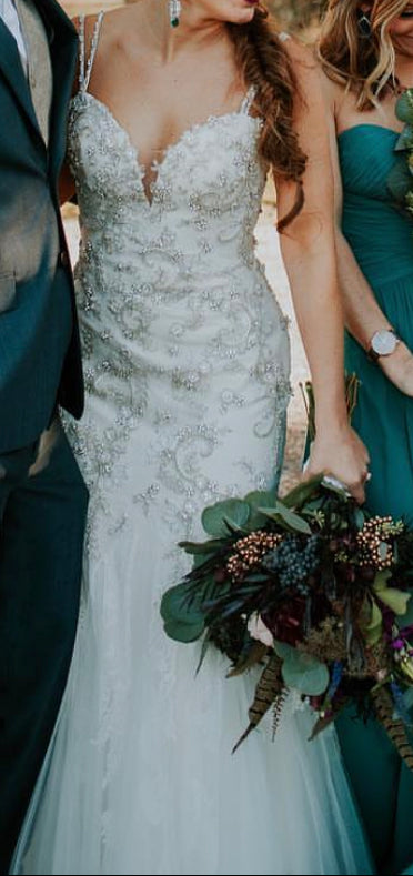 Enzoani 'Kerianna' wedding dress size-04 PREOWNED