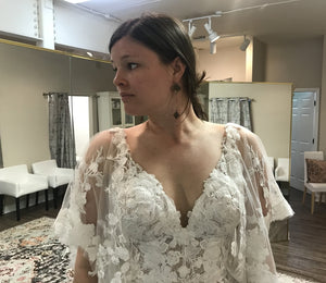 Martina Liana '1033' wedding dress size-12 NEW