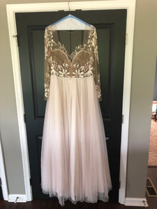 Hayley Paige 'Remmington' size 24 used wedding dress