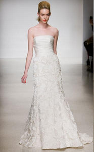 Amsale 'Penelope' Floral Wedding Dress - Amsale - Nearly Newlywed Bridal Boutique - 1