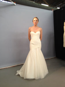 Anne Barge 'Aimee' size 0 new wedding dress front dress on model