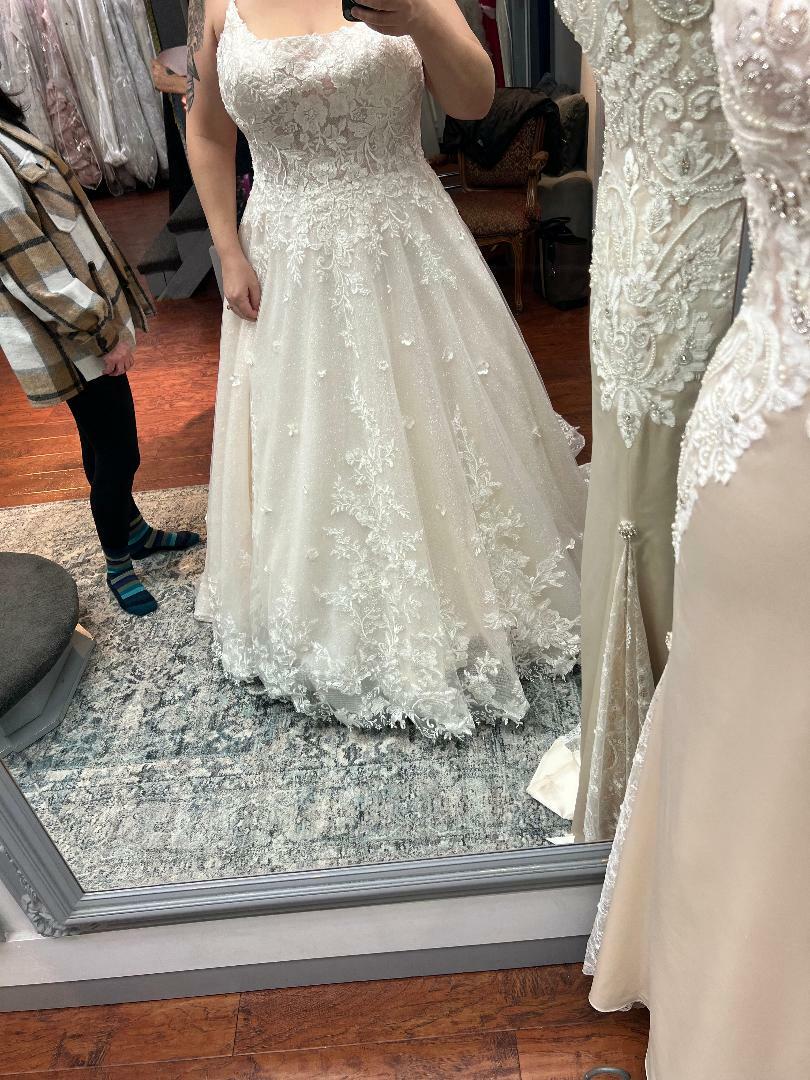 Da vinci '50699' wedding dress size-14 NEW
