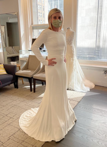 Suzanne Neville 'Adair' wedding dress size-04 NEW