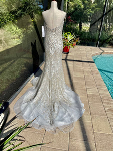 Eddy K. 'EKCT160' wedding dress size-14 SAMPLE