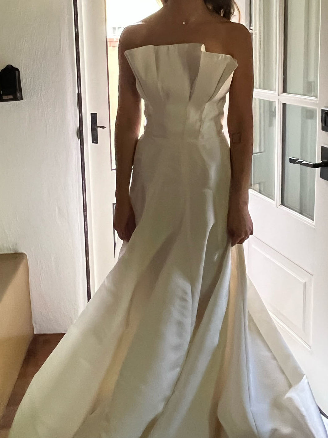 Katherine Tash 'Chiara Gown' wedding dress size-02 PREOWNED