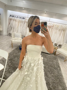 Lela Rose 'Darlington' wedding dress size-02 PREOWNED