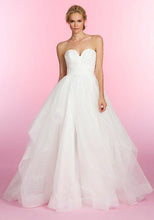 Load image into Gallery viewer, Hayley Paige &#39;Esther&#39; size 14 used wedding dress front view on model
