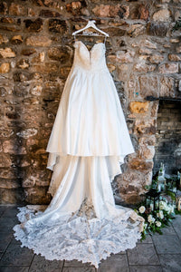 Allure Bridals 'C564L' wedding dress size-20 PREOWNED