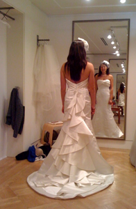 Jin Wang 'Custom dress' wedding dress size-04 PREOWNED