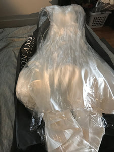 Moonlight 'J6503' size 4 used wedding dress in bag