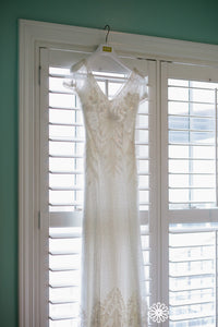aire barcelona 'N/A' wedding dress size-04 PREOWNED