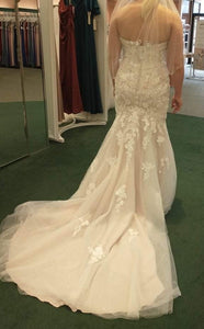 Oleg Cassini 'Mermaid' wedding dress size-10 NEW