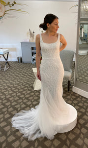 DANY TABET 'PERLA' wedding dress size-02 NEW