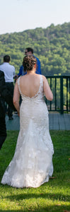 MADELINE GARDNER '(AMALIA?) MORILEE' wedding dress size-12 PREOWNED