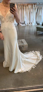 Sarah Seven 'Eloise' wedding dress size-04 PREOWNED