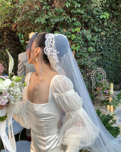 Danielle Frankel 'Ruby ' wedding dress size-00 PREOWNED