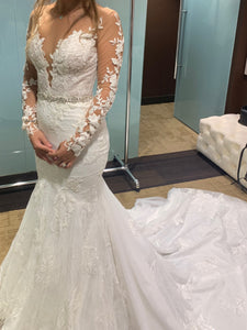 Viero 'Ximena' wedding dress size-00 NEW