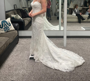 Christina Wu '47181AMH' wedding dress size-06 NEW