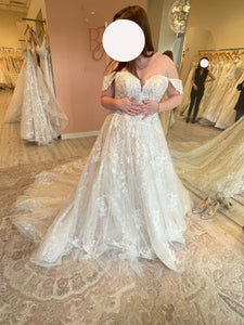 Essense of Australia 'd3414' wedding dress size-08 NEW