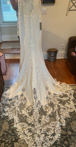 Beloved Casablanca Bridal 'BL327' wedding dress size-12 NEW