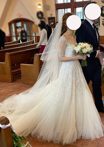 Pronovias 'Atelier Nocturne' wedding dress size-00 PREOWNED
