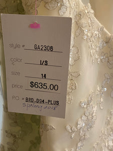 Ella rosa 'GA2306' wedding dress size-12 NEW