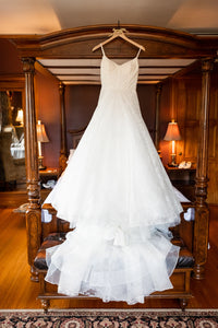 Marchesa 'Irina' wedding dress size-06 PREOWNED