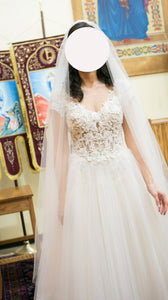 BERTA '16-112' wedding dress size-04 PREOWNED