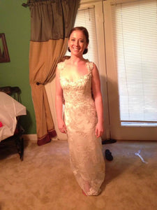 Maggie Sottero 'Jade' wedding dress size-04 PREOWNED