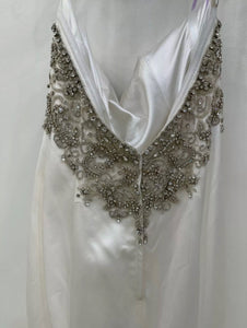 Simone Carvalli '90211' wedding dress size-08 PREOWNED