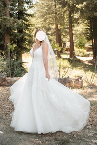 Allure Bridals '3400' wedding dress size-04 PREOWNED