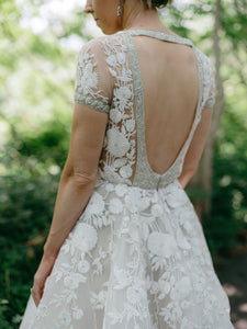 Reem Acra 'Open Your Heart' wedding dress size-02 NEW