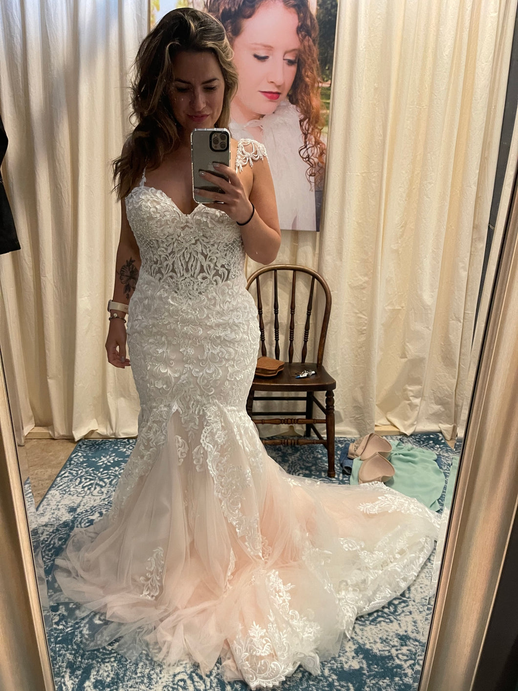 Da vinci '50662' wedding dress size-10 NEW