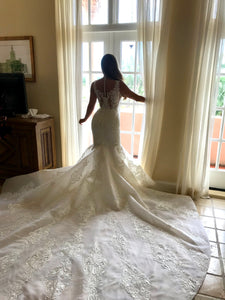 Elie Youssef 'Gaby Iloka' wedding dress size-02 PREOWNED