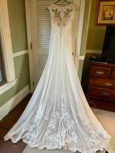 JUSTIN ALEXANDER '88058' wedding dress size-10 NEW