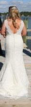 Load image into Gallery viewer, Allure &#39;2751&#39; size 12 used wedding dress back view on bride
