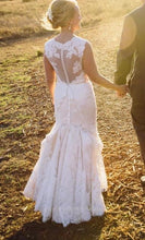 Load image into Gallery viewer, Anne Barge &#39;Victoire&#39; size 6 new wedding dress back view on bride

